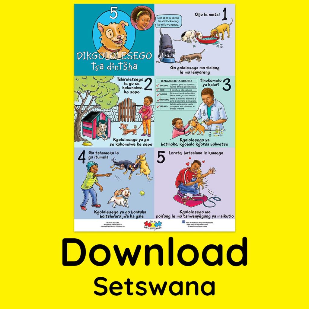 5 Freedoms Poster, Setswana - download