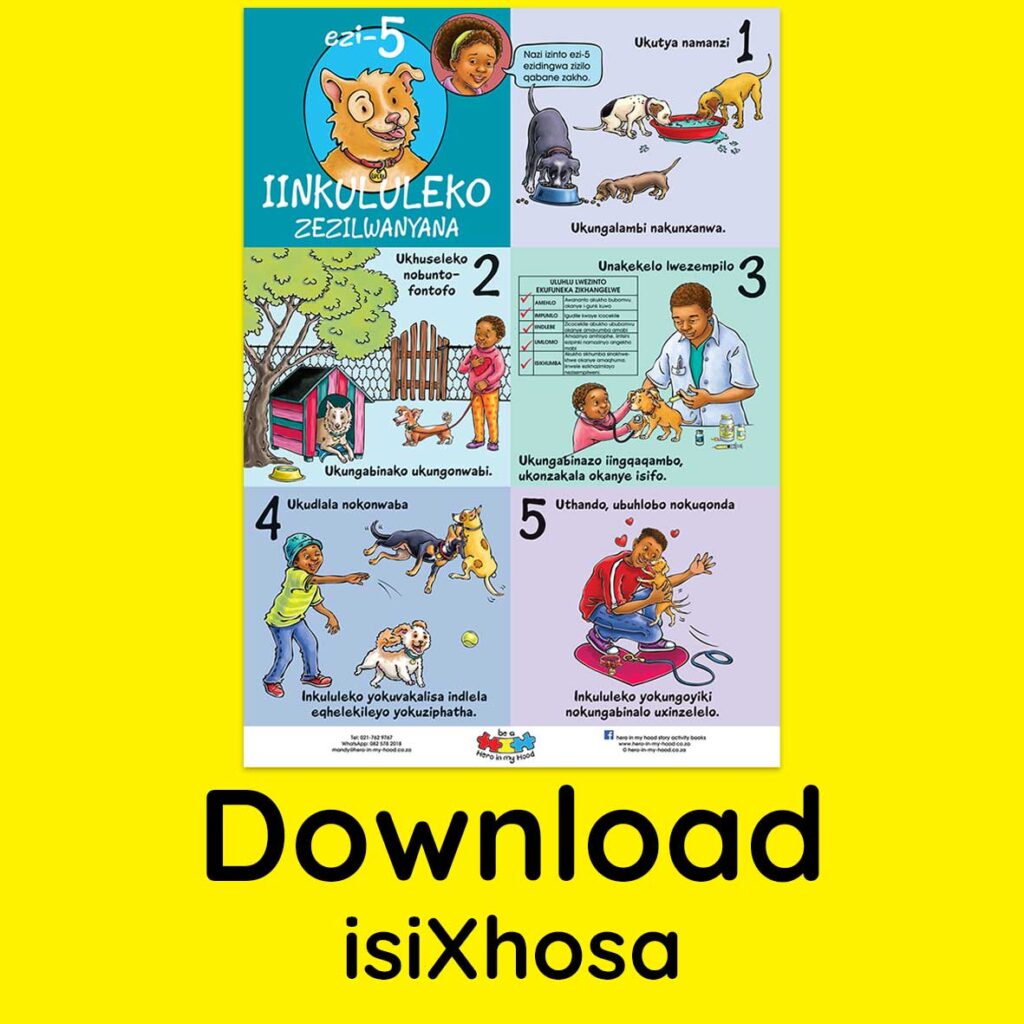 5 Freedoms Poster, isiXhosa - download