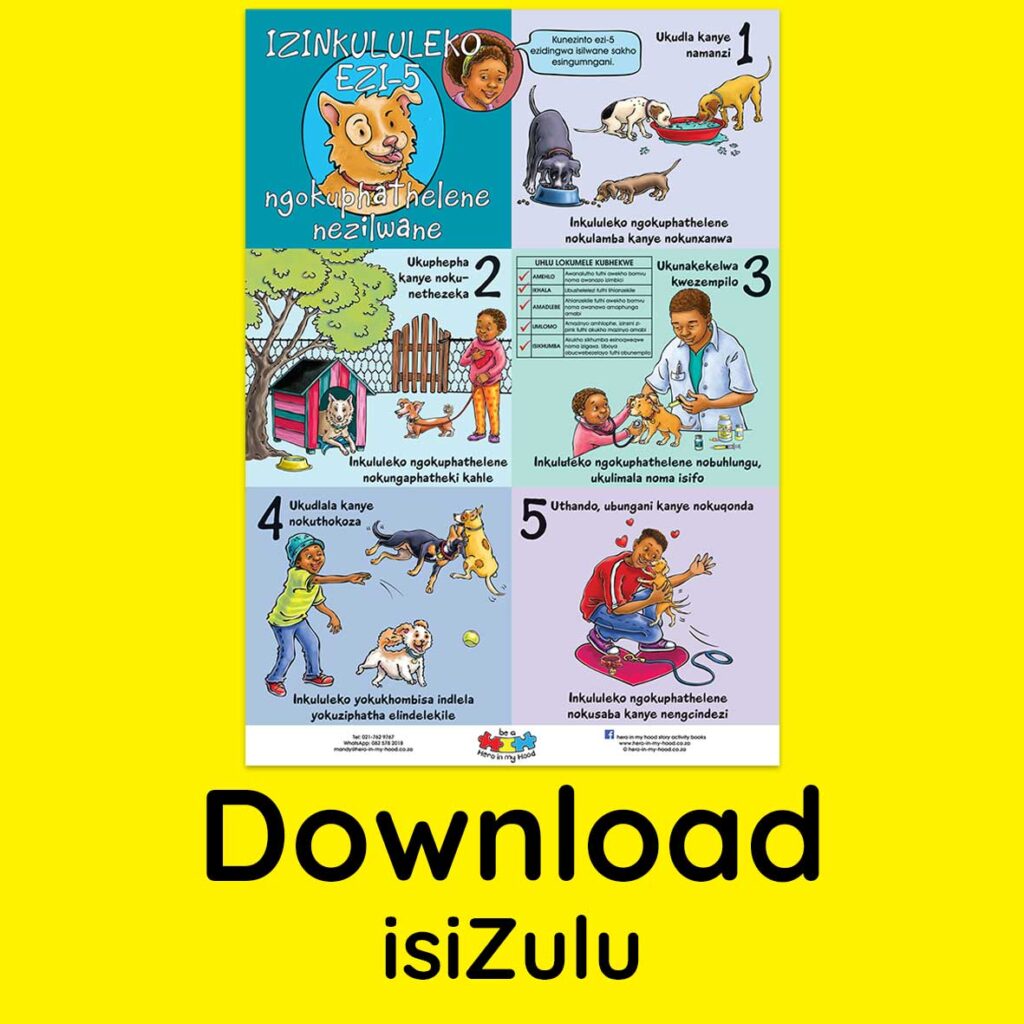5 Freedoms Poster, isiZulu - download