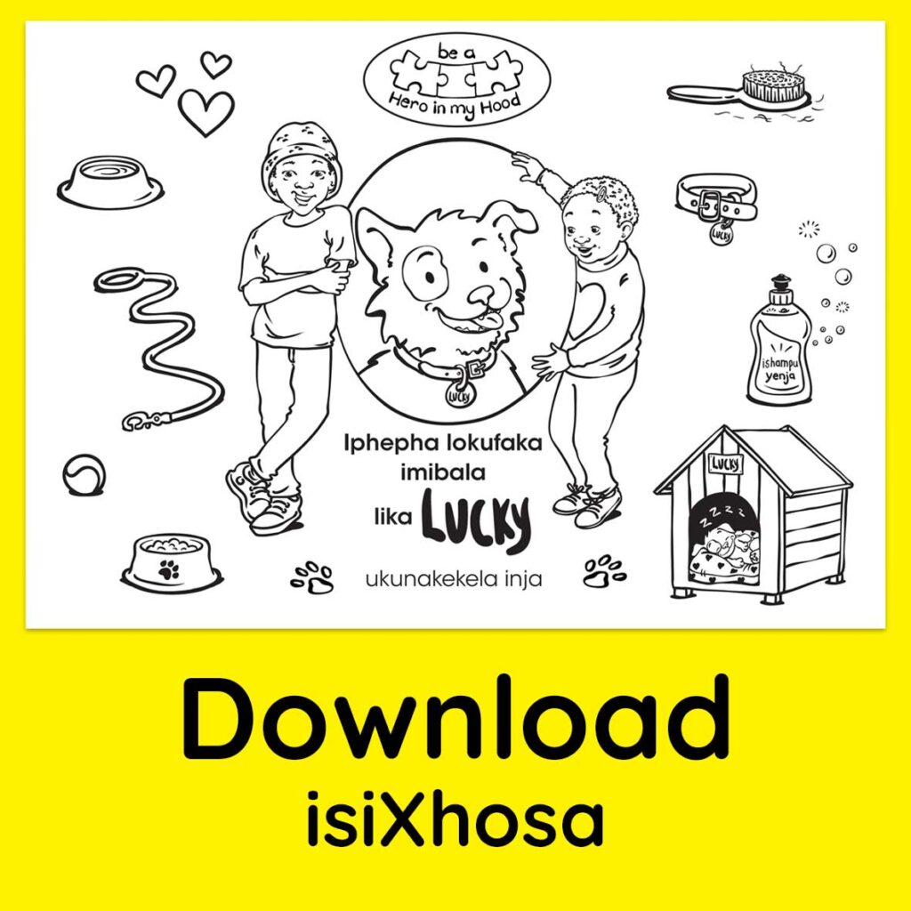 Lucky's colouring book, isiXhosa - download
