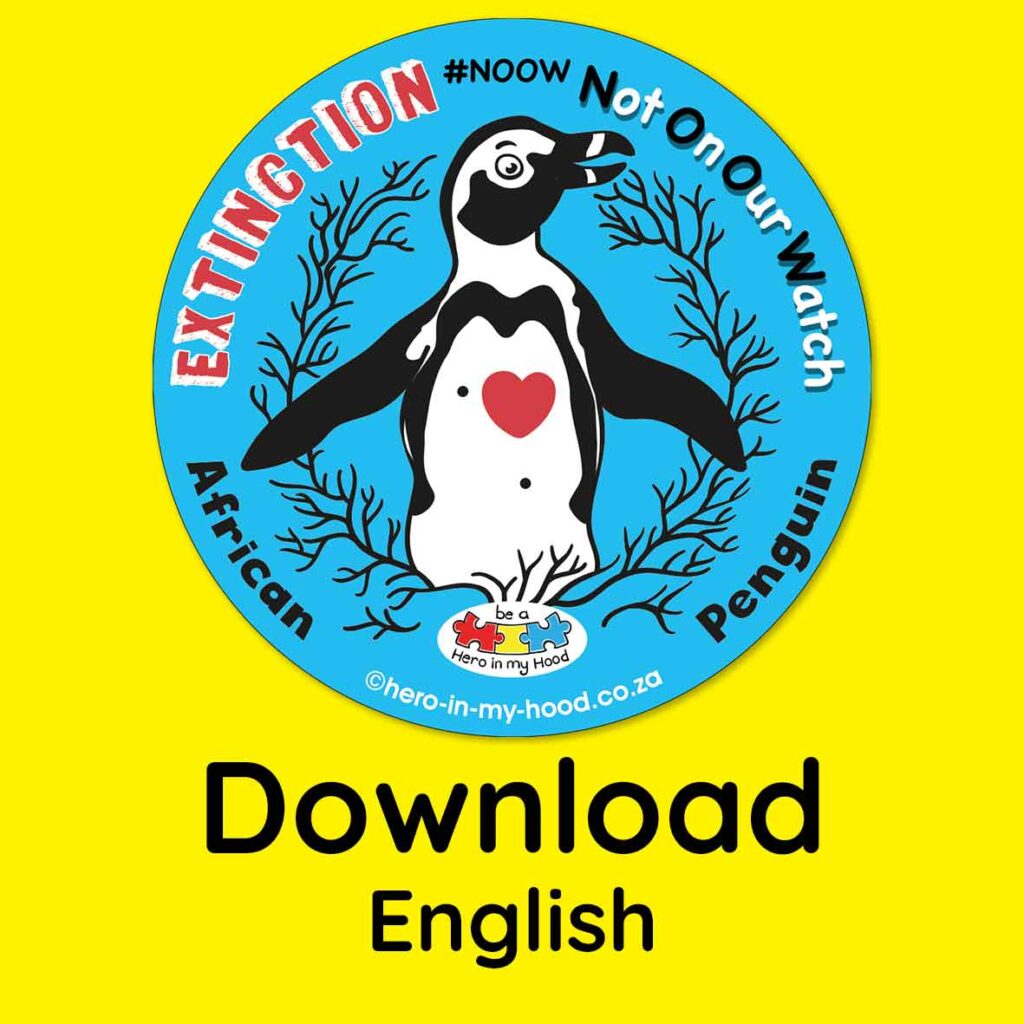 Penguin sticker - download