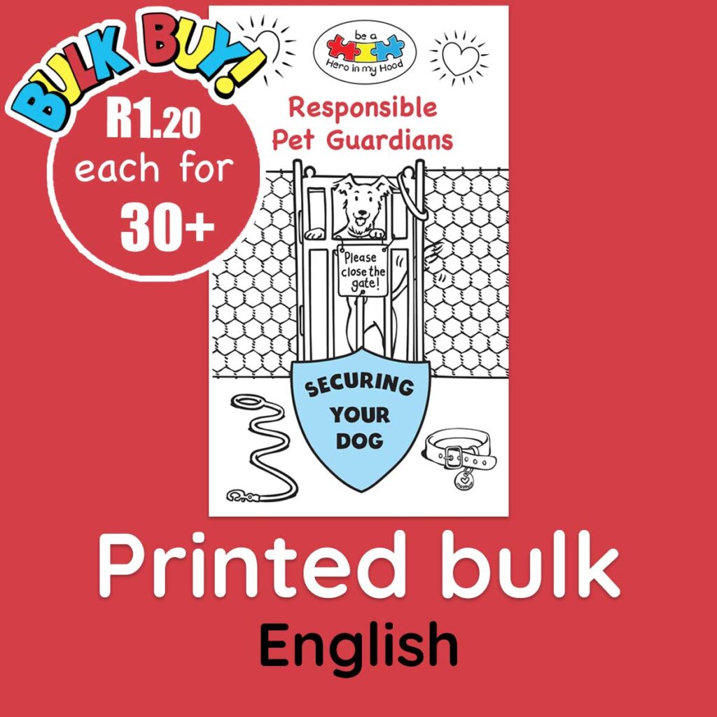 Securing your Dog Brochure, English - printed