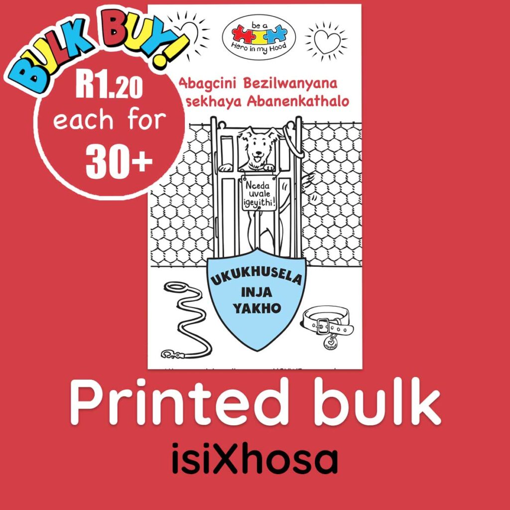 Securing Your Dog Brochure, isiXhosa - printed