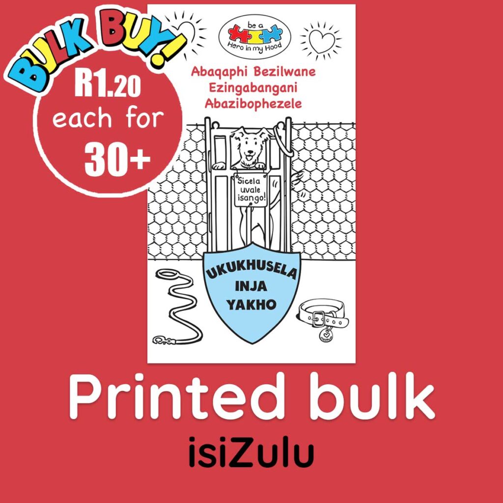 Securing Your Dog Brochure, isiZulu - printed