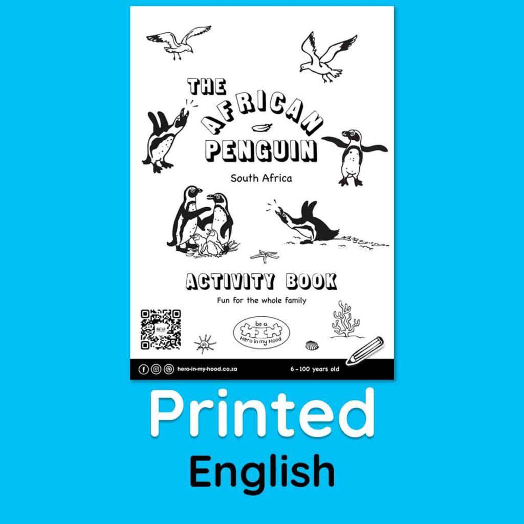 The African Penguin activity book, English - printed