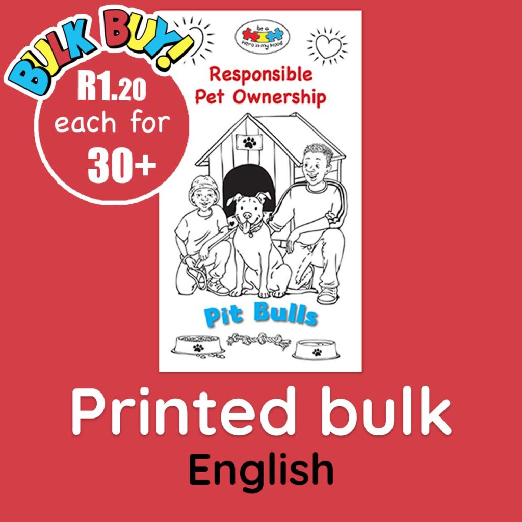 Pit Bull Brochure bulk buy, English - printed