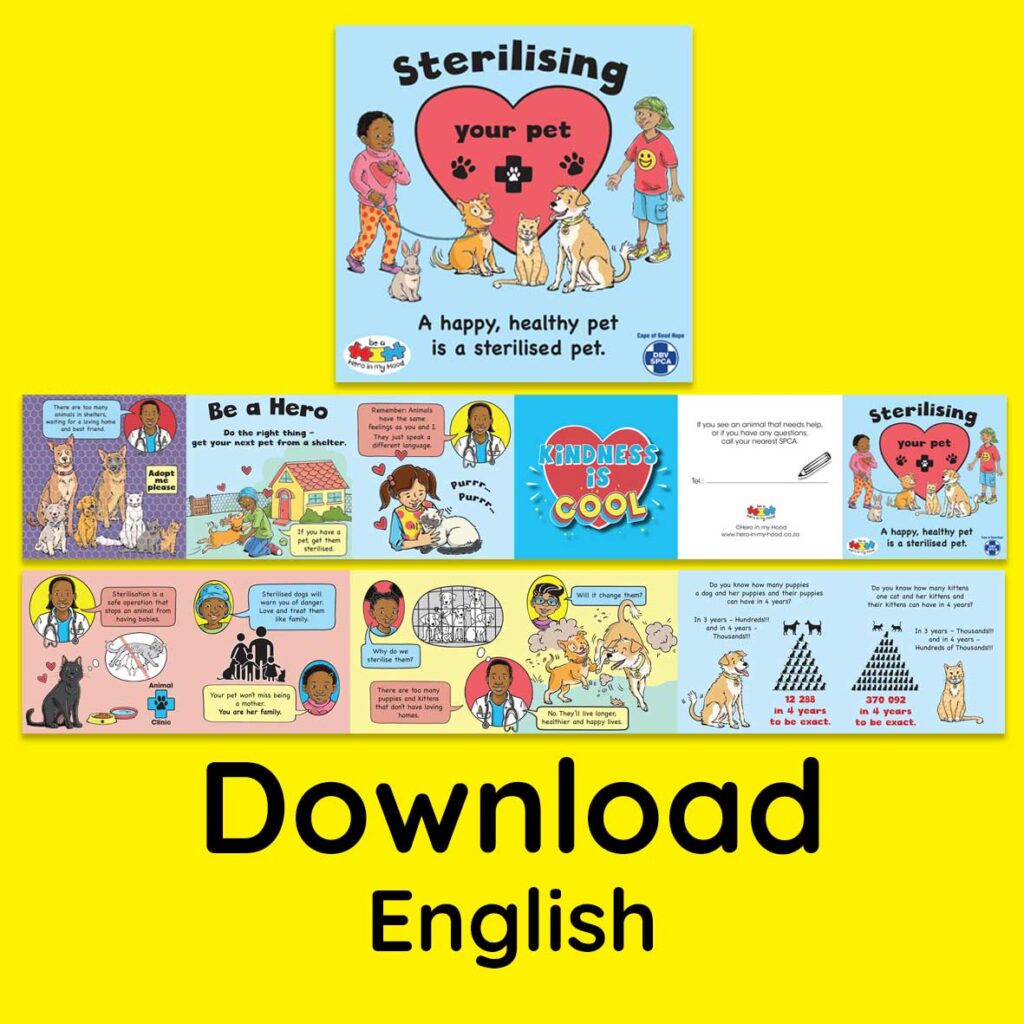 Generic & SPCA ECD Sterilisation Brochure, English - download
